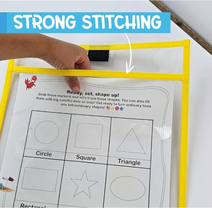 Mindful learning is bonding, all in one set. Reusable dry erase pockets, makers, eraser, and hand pick activity sheets