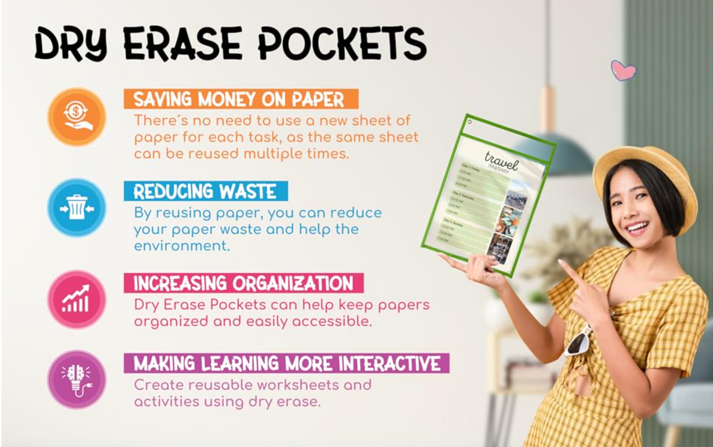 Mindful learning is bonding, all in one set. Reusable dry erase pockets, makers, eraser, and hand pick activity sheets